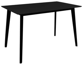 Stół z czarnym blatem 70x120 cm Vojens – House Nordic
