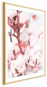 Plakat Bawełna 40x60 cm z ramą złotą z marginesem ARTGEIST B