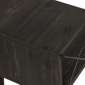Stolik nocny Cross Dark Brown
