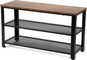 Czarna stalowa szafka na buty 80x45x30 cm Arne – Bonami Essentials