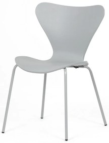 Zestaw krzeseł do jadalni CT-X7034 GREY, 4 szt.