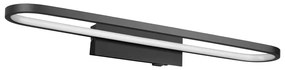 Kinkiet LED w kolorze matowej czerni (dł. 60 cm) Gianni – Trio