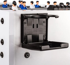 Stół piłkarski GamesPlanet® Glasgow, 121x101x79 cm, biały