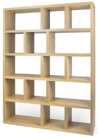 Regał w dekorze dębu 150x198 cm Berlin – TemaHome