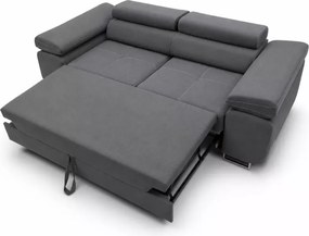 Sofa Stilo 2-osobowa – nowoczesna, tapicerowana welwetem, funkcja spania, elegancki design