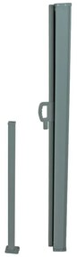 Szara metalowa osłona balkonowa 300x160 cm – Garden Pleasure