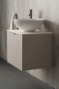 Szafka pod umywalkę HARMO 60 cm kaszmir półmat KROFAM