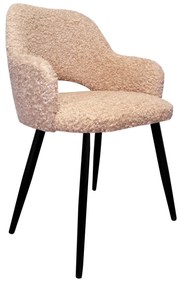 Krzesło Milano tkanina Rolf noga metalowa