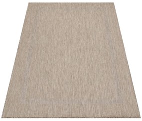 Dywan zewnętrzny Relax ramka beżowy 80 cm x 250 cm