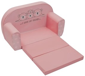 Nowa dziecięca sofa rozkładana Kocham moją rodzinę