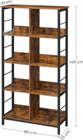 Pojemny regał industrialny Salto 105
