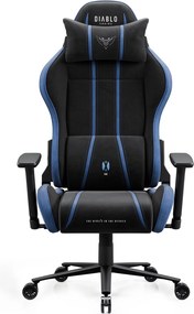 Fotel gamingowy materiałowy Diablo X-One 2.0 King Size, Night Blue