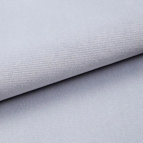 Jasnoszare tapicerowane łóżko dwuosobowe ze schowkiem ze stelażem 160x200 cm Solvo – Maison de Rêve