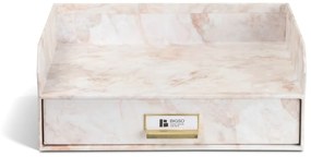Kartonowy organizer na dokumenty z szufladką Walter Paper Laminate – Bigso