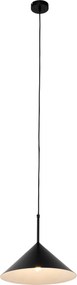Designerska lampa wisząca czarna - Triangolo