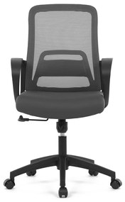 Autronic KA-S3015 GREY Krzesło biurowe, szare