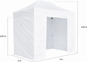 Namiot gówny 3x2 (kompletny zestaw)