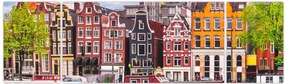Obraz - Amsterdam, domy tańca (170x50 cm)