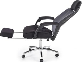 Fotel obrotowy z wysuwanym podnóżkiem Freeman Halmar