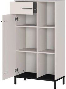 Kremowy regał 64x120x34 cm Rovigo – Germania