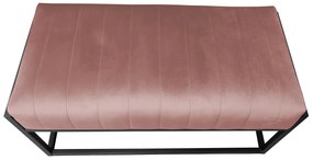 Ławka KAYA LOFT MG58 pufa podnóżek metal