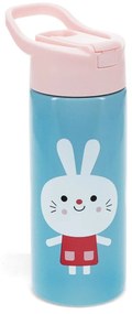 Jasnoniebieska butelka dla dzieci ze stali nierdzewnej 500 ml Lottie &amp; Friends – Rex London