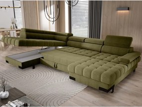 Narożnik SELVA XL Lewostronny z funkcją spania i pojemnikiem AUSTIN 12 WERSAL