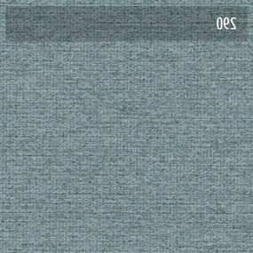 Niebieskie narożne łóżko dziecięce ze schowkiem i materacem 90x200 cm Snugi – Ghado