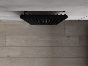 Mexen Kansas grzejnik dekoracyjny 1800 x 420 mm, 1242 W, czarny - W204-1800-420-00-70