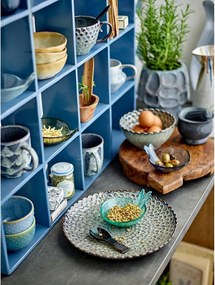 Szare kamionkowe talerze zestaw 4 szt. ø 26,5 cm Katrina – Bloomingville