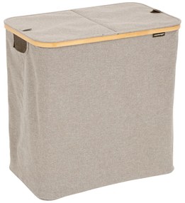 Kosz na pranie dwukomorowy TIDY, 80 l