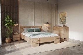Łóżko bukowe Visby Sandemo High &amp; Long