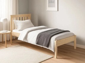 Łóżko 90x200 drewniane Gres, kolor sosnowy