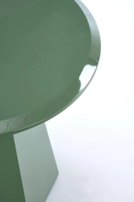 LOCA Ława Stolik kawowy Jasna Zieleń Okrągła Nowoczesna Geometryczna