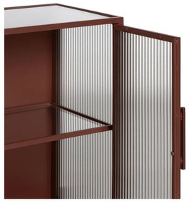 Ceglasta metalowa witryna 52x90 cm Harris – Ixia