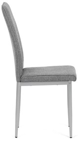 Zestaw krzeseł do jadalni DCL-379 GREY2, 4 szt.