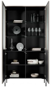 Witryna Sonatia do salonu 100 cm - kaszmir