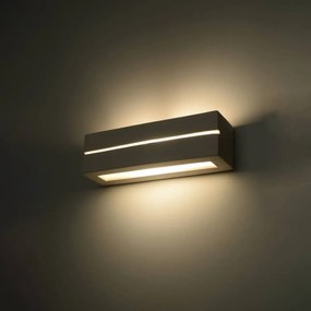 Kinkiet ceramiczny VEGA LINE biały SOLLUX  LIGHTING