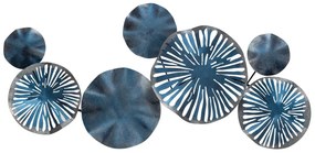 Metalowa dekoracja ścienna 79x35 cm Astrid – Wallity