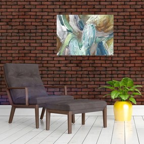 Obraz - Abstrakcyjny obraz postaci (70x50 cm)