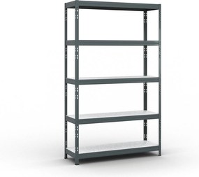 Regał półkowy 1966 x 1200 x 400 mm, nośność 280 kg