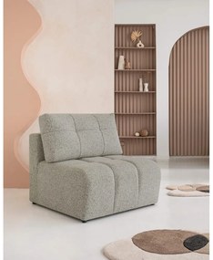 Jasnobrązowy moduł sofy Lulu – Miuform