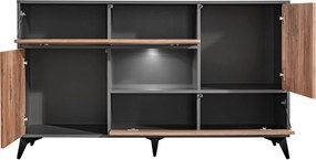 Industrialna komoda z oświetleniem Venice 4D