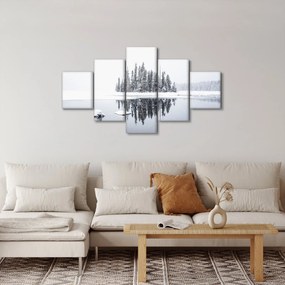 Obraz - Było biało (125x70 cm)