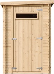 Drewniany domek ogrodowy z podłogą - 239x144x198 cm - M306A+M306G