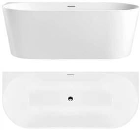 Wanna Przyścienna CAPRI SLIM 170cm