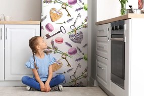 Osłona dekoracyjna na lodówkę Kobiecy styl vintage