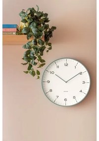Zegar ścienny Karlsson 6011BL design niebieski, średnica 40 cm