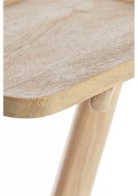 Stolik z litego drewna mango 42x45 cm Qiano – Light &amp; Living