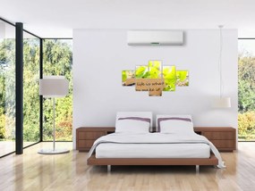 Obraz - Cytat (125x70 cm)